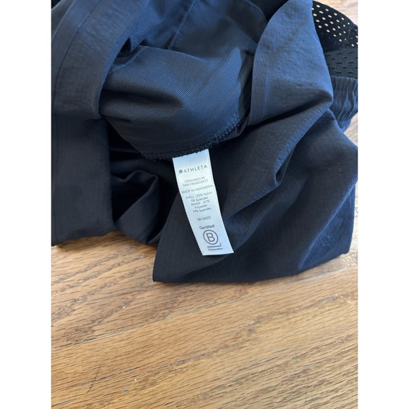 Athleta Trekkie Crest Skort Women's Size 8 Black Ripstop Quick Dry Performance‎ - Picture 5 of 8